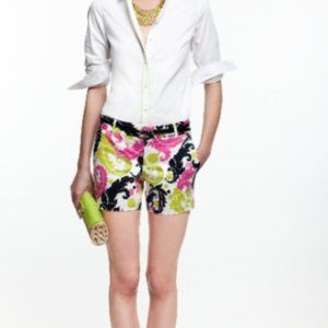 Banana Republic Milly Collection Colorful Print Dressy Shorts